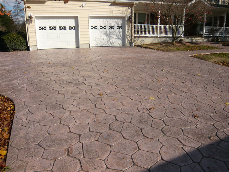 des-plaines-Decorative-Concrete-Driveway